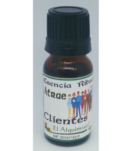Esencia extracto atrae clientes