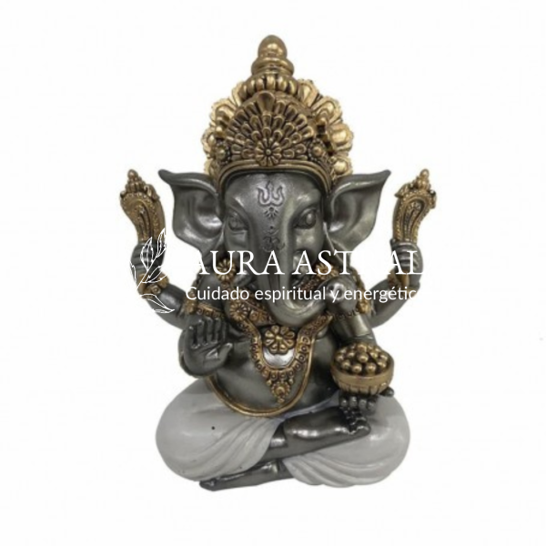 Ganesha resina 13,5 x 10 x 17 cm