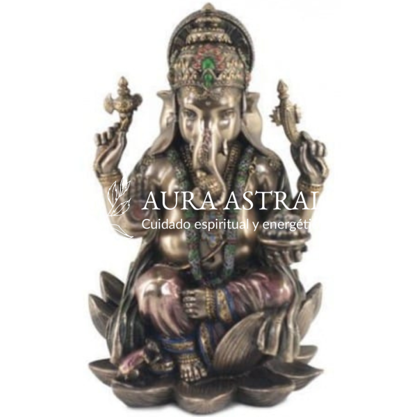 Ganesha resina 18 x 11 x 11 cm