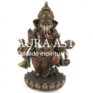 Ganesha resina 19 x 12 x 95 cm