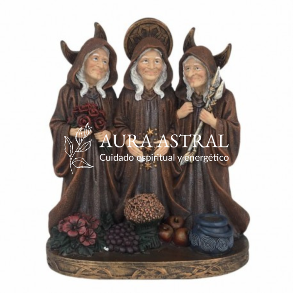 tres brujas 19 x 11,5 x 22,5 cm