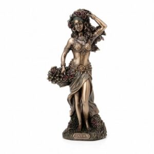 Figura diosa orisha Aja resina