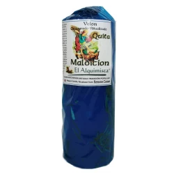Velón quita maldición con hierbas y aceite